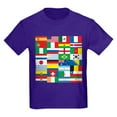 thumbnail image 1 of CafePress - Flags Of 32 Countries Kids Light T Shirt - Dark T-Shirt Kids XS-XL, 1 of 4