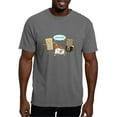 thumbnail image 1 of CafePress - Flaming Marshmallow Group Hug! Men's Comfort Col - Mens Comfort Colors Shirt, 1 of 5