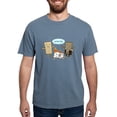 thumbnail image 1 of CafePress - Flaming Marshmallow Group Hug! Men's Comfort Col - Mens Comfort Colors Shirt, 1 of 5