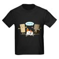 thumbnail image 1 of CafePress - Flaming Marshmallow Group Hug! T Shirt - Dark T-Shirt Kids XS-XL, 1 of 4