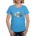 thumbnail image 1 of CafePress - Flaming Marshmallow Group Hug! T Shirt - Women's Traditional Fit Dark T-Shirt, 1 of 4