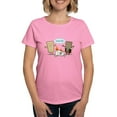 thumbnail image 1 of CafePress - Flaming Marshmallow Group Hug! T Shirt - Women's Traditional Fit Dark T-Shirt, 1 of 4