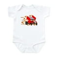 thumbnail image 1 of CafePress - Flaming Winged Sprint Infant Bodysuit - Baby Light Bodysuit, Size Newborn - 24 Months, 1 of 4