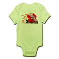thumbnail image 1 of CafePress - Flaming Winged Sprint Infant Bodysuit - Baby Light Bodysuit, 1 of 1