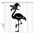 thumbnail image 1 of CafePress - Flamingo In Witch Hat - Unique Fabric Shower Curtain 70" x 72", 1 of 3