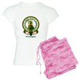 thumbnail image 1 of CafePress - Flanagan Clan Motto Women's Light Pajamas - Women's Short Sleeve Print T-Shirt and Pants Light Cotton Pajama Set, 1 of 7