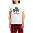 thumbnail image 1 of CafePress - Flanagan Shamrock Women's Light Pajamas - Women's Short Sleeve Print T-Shirt and Pants Light Cotton Pajama Set, 1 of 7