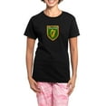 thumbnail image 1 of CafePress - Flannery Women's Dark Pajamas - Women's Short Sleeve Print T-Shirt and Pants Dark Cotton Pajama Set, 1 of 7