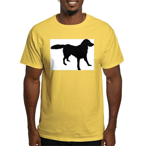 CafePress - Flat Coated Retriever Ash Grey T Shirt - Men's Classic Graphic T-Shirt