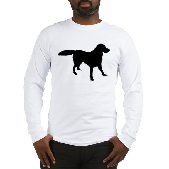 CafePress - Flat Coated Retriever Long Sleeve T Shirt - Unisex Cotton Long Sleeve T-Shirt