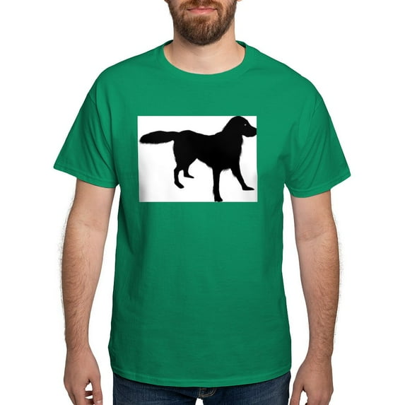 CafePress - Flat Coated Retriever Men's Value T Shirt - Men's Classic Graphic Cotton T-Shirt
