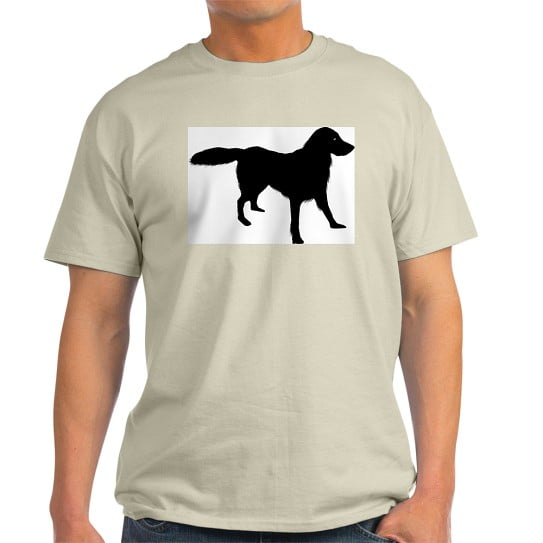 CafePress - Flat Coated Retriever White T Shirt - Men's Classic Cotton T-Shirts