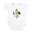 thumbnail image 1 of CafePress - Fleur De Lis Camo Infant Bodysuit - Baby Light Bodysuit, Size Newborn - 24 Months, 1 of 4
