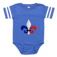 thumbnail image 1 of CafePress - Fleur De Lis - Cute Infant Baby Football Bodysuit, 1 of 3