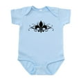 thumbnail image 1 of CafePress - Fleur De Lis With Swirls Infant Bodysuit - Baby Light Bodysuit, Size Newborn - 24 Months, 1 of 4