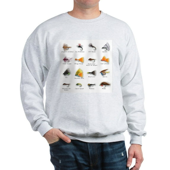 CafePress - Flies Sweatshirt - Crew Neck Sweatshirt