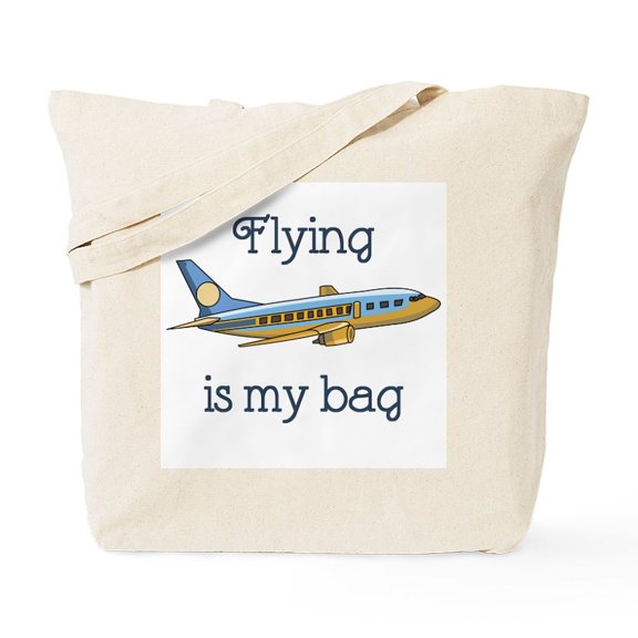 CafePress - Flight Attendant Tote Bag - Unisex Canvas Tote Bag, Beige, 1-Piece
