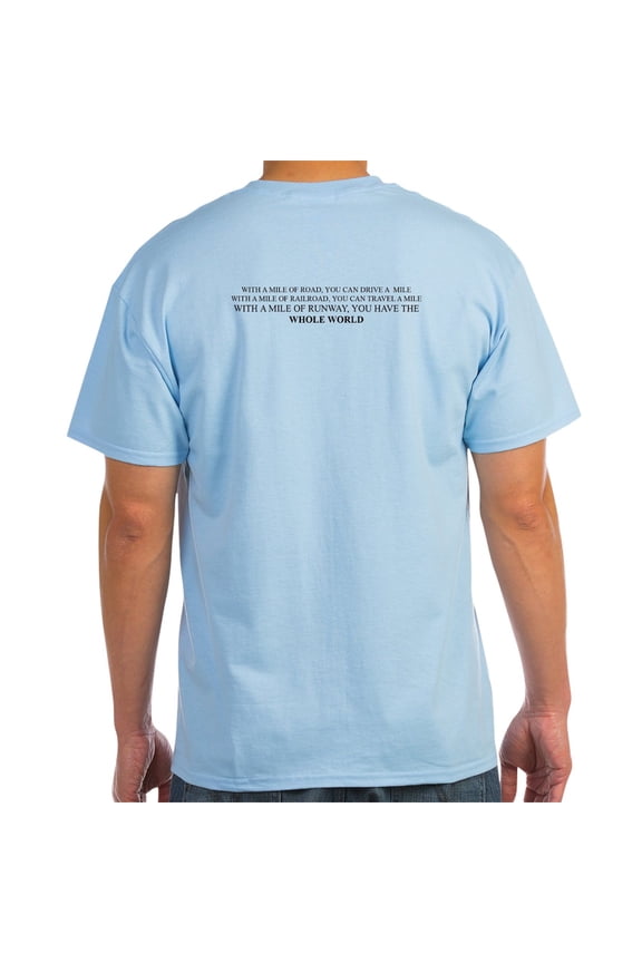 - Flight Light T Shirt - Men's Classic Graphic T-Shirt