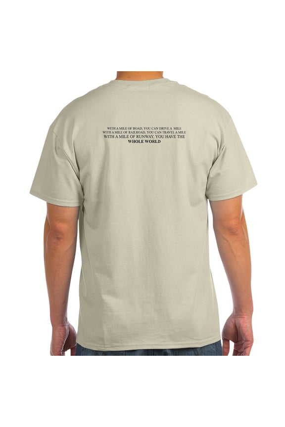 - Flight Light T Shirt - Men's Classic Graphic T-Shirt