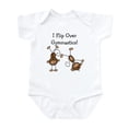 thumbnail image 1 of CafePress - Flip Over Gymnastics Infant Bodysuit - Baby Light Bodysuit, Size Newborn - 24 Months, 1 of 4