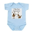 thumbnail image 1 of CafePress - Flip Over Gymnastics Infant Bodysuit - Baby Light Bodysuit, Size Newborn - 24 Months, 1 of 4