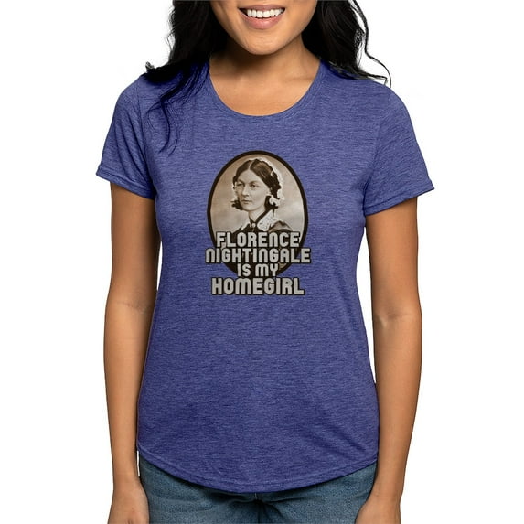 CafePress - Flohomegirl Women's Deluxe T Shirt - Womens Tri-blend T-Shirt
