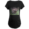 thumbnail image 1 of CafePress - Floppy Eared Bunny Maternity T Shirt - Maternity Dark T-Shirt, 1 of 3