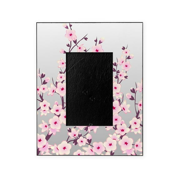 CafePress - Floral Cherry Blossom - Decorative 8x10 Picture Frame