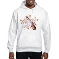 thumbnail image 1 of CafePress - Floral Violin Hooded Sweatshirt - Pullover Hoodie, Hooded Sweatshirt, 1 of 4