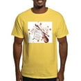 thumbnail image 1 of CafePress - Floral Violin Light T Shirt - Men's Classic Graphic T-Shirt, 1 of 4
