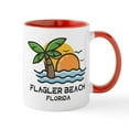 thumbnail image 1 of CafePress - Florida Flagler Beach Mugs - 11 oz Ceramic Mug - Novelty Coffee Tea Cup, 1 of 6