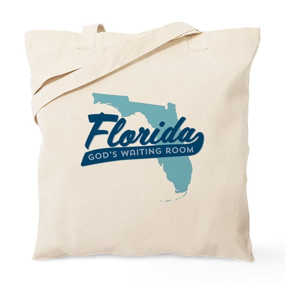 CafePress - Florida Gods Waiting Room Tote Bag - Unisex Canvas Tote Bag, Beige, 1-Piece