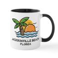 thumbnail image 1 of CafePress - Florida Jacksonville Beach Mugs - 11 oz Ceramic Mug - Novelty Coffee Tea Cup, 1 of 6