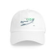 thumbnail image 1 of CafePress - Florida Keys Map Design. Cap - Adjustable 100% Brushed Unisex Casual Cotton Baseball Cap, Beige, 1, 1 of 2