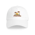 thumbnail image 1 of CafePress - Florida Palm Trees Design. Cap - Adjustable 100% Brushed Unisex Casual Cotton Baseball Cap, Beige, 1, 1 of 2