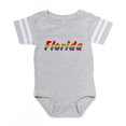 thumbnail image 1 of CafePress - Florida Rbw Txt - Cute Infant Baby Football Bodysuit, 1 of 3