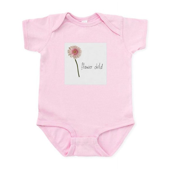 CafePress - Flower Child Infant Bodysuit - Baby Light Bodysuit, Size Newborn - 24 Months