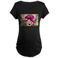 thumbnail image 1 of CafePress - Flower, Colorful, Maternity Dark T Shirt - Maternity Dark T-Shirt, 1 of 3