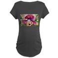 thumbnail image 1 of CafePress - Flower, Colorful, Maternity Dark T Shirt - Maternity Dark T-Shirt, 1 of 3