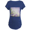 thumbnail image 1 of CafePress - Flowers And Butterflies Maternity T Shirt - Maternity Dark T-Shirt, 1 of 3