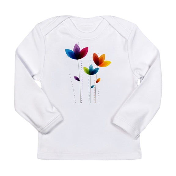 CafePress - Flowers Long Sleeve T Shirt - Long Sleeve Infant T-Shirt
