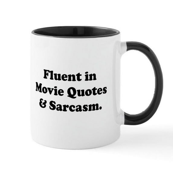 CafePress - Fluent Mugs - 11 oz Ceramic Mug - Novelty Coffee Tea Cup