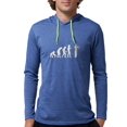 thumbnail image 1 of CafePress - Flute Evolution Long Sleeve T Shirt - Mens Hooded Shirt, 1 of 1