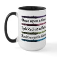 thumbnail image 1 of CafePress - Flute Fairytale Large Mug - 15 oz Ceramic Large White Novelty Mug, 1 of 4