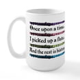 thumbnail image 1 of CafePress - Flute Fairytale Large Mug - 15 oz Ceramic Large White Novelty Mug, 1 of 6