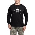 thumbnail image 1 of CafePress - Flute Skull 2010 - Men's Long Sleeve Loose Fit Cotton Dark Pajama Set, 1 of 7