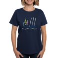 thumbnail image 1 of CafePress - Flute Treble Quote Women's Dark T Shirt - Women's Traditional Fit Dark T-Shirt, 1 of 4