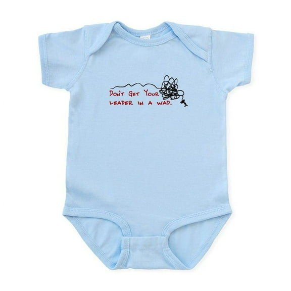 CafePress - Fly Fishing Leader Infant Bodysuit - Baby Light Bodysuit, Size Newborn - 24 Months