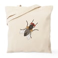 thumbnail image 1 of CafePress - Fly Insect Bug Tote Bag - Unisex Canvas Tote Bag, Beige, 1-Piece, 1 of 6