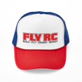 thumbnail image 1 of CafePress - Fly RC - Adjustable Unisex Printed Trucker Hat with Mesh Back, 1 of 10